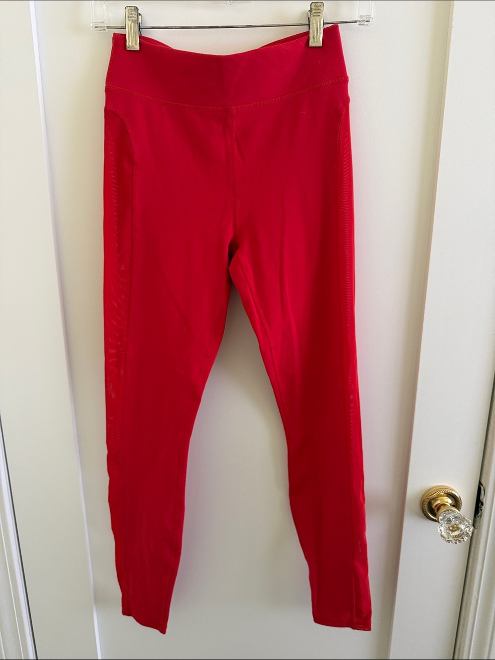 Fabletics Red High-Waist Active Leggings